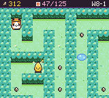 A Bamboo Grove maze, with puddles to hop over.