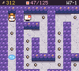 A Lantern Festival maze, with puddles to hop over.